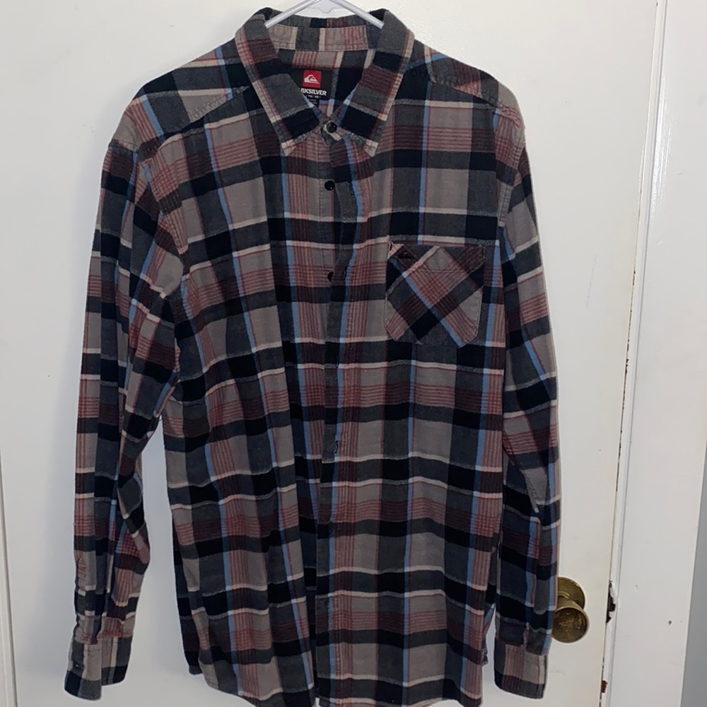 Quick silver flannel